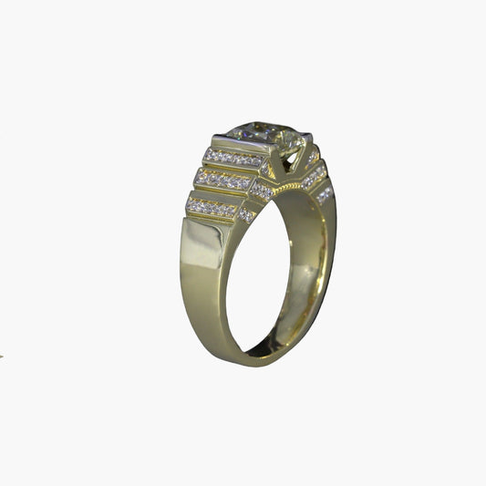 Jade Symphony Men Diamond Ring