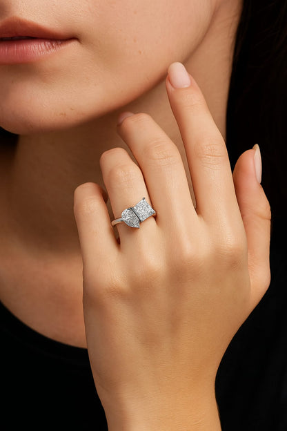 Toi-et-Moi Redefined Diamond Ring
