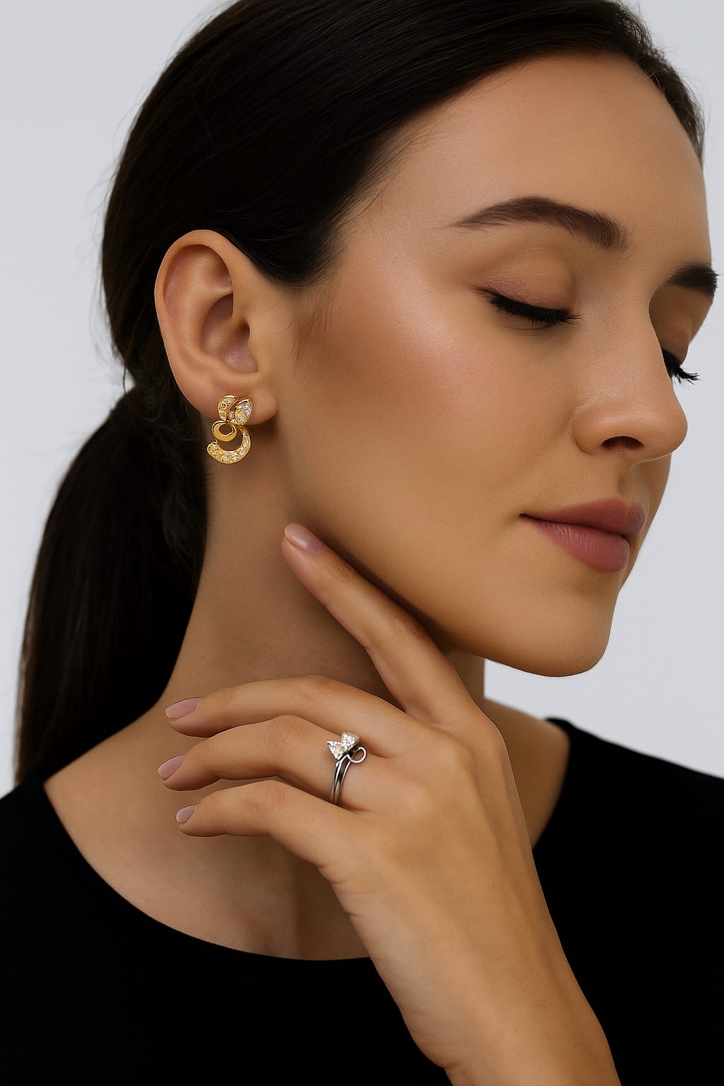 Astralis Spark Diamond Earrings