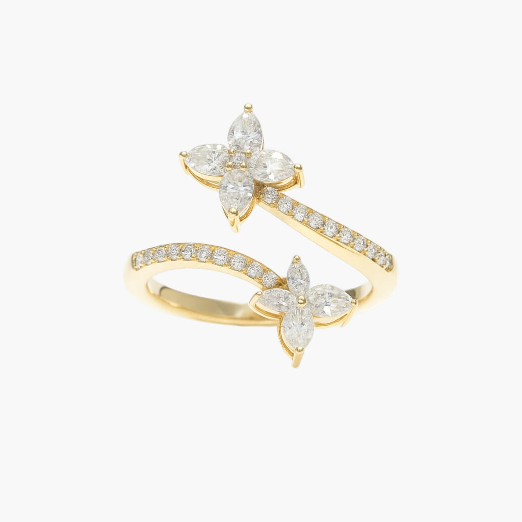 Floral Fantasy Diamond Ring