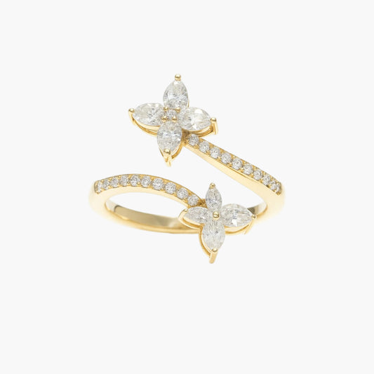 Floral Fantasy Diamond Ring