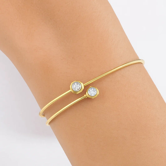 Cross Paths Diamond Bracelet