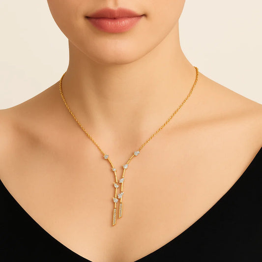 Pearleva Chic Diamond Necklace