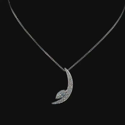 Arclight Artistry Diamond Pendant