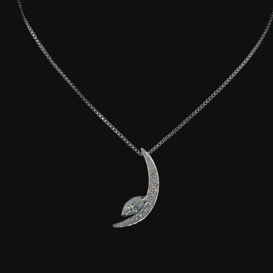 Arclight Artistry Diamond Pendant
