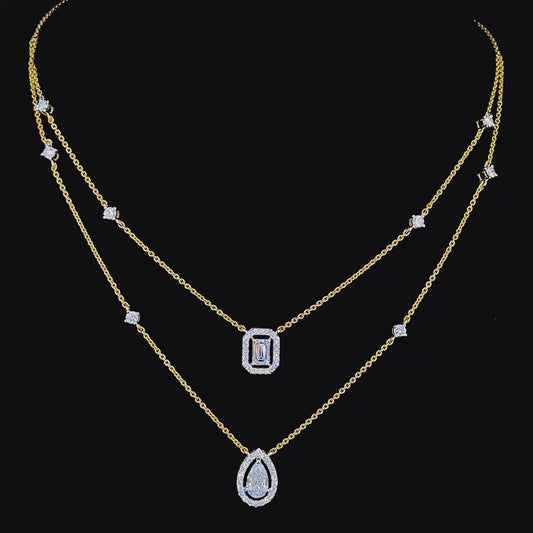 Celestial Throne Diamond Necklace