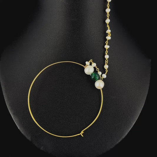 Contemporary Classic Gold Nose Ring