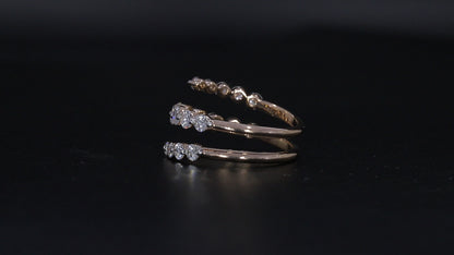 Third Dimension Diamond Ring