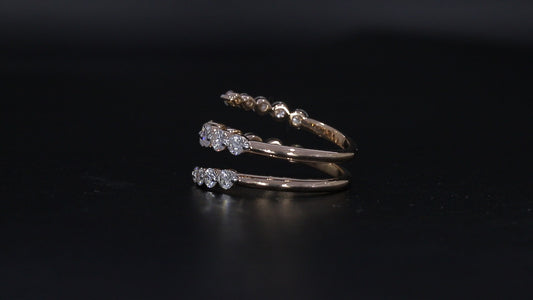 Third Dimension Diamond Ring