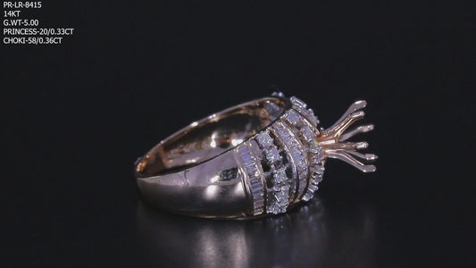 Heartline Spark Diamond Ring