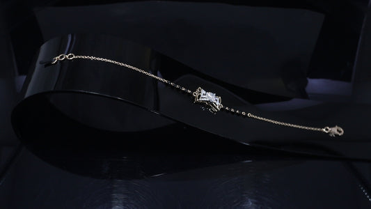 Jadore Bow Diamond Bracelet