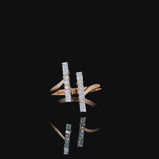 Moonlit Charm Diamond Ring