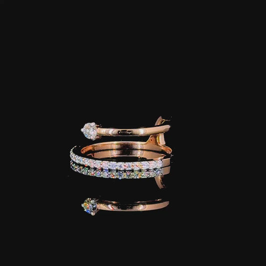 Timeless Flicker Diamond Ring