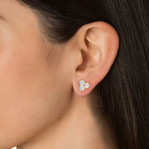 Soulmate Trio Diamond Earrings