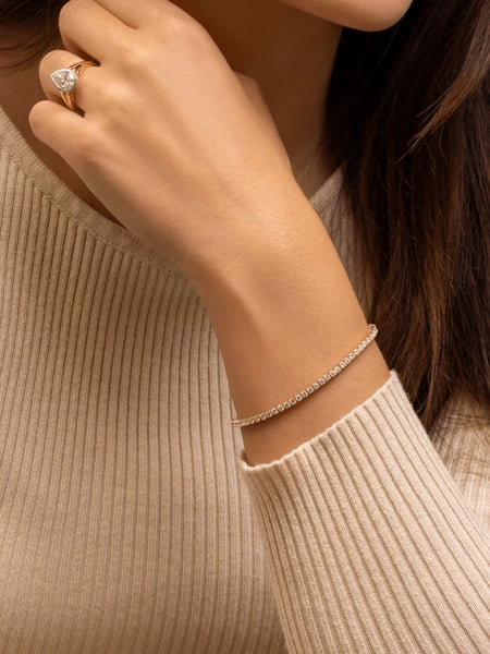 Glow Embers Diamond Bangles